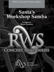 Santa's Workshop Samba Concert Band sheet music cover Thumbnail